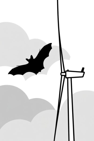 Ein Windpark im Naturparadies